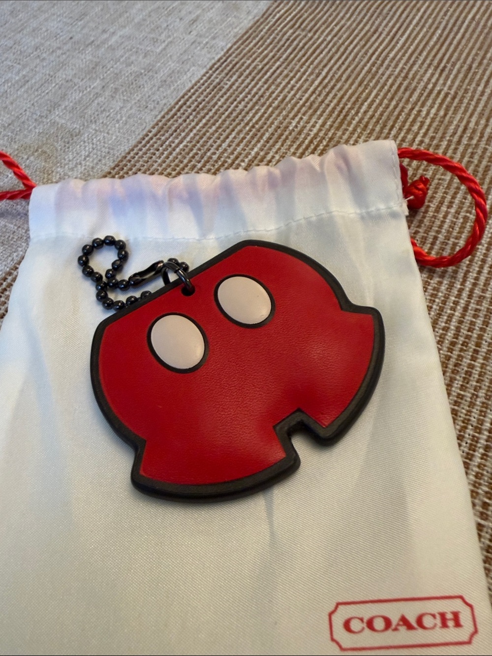 Coach X Disney Mickey Pants Charm